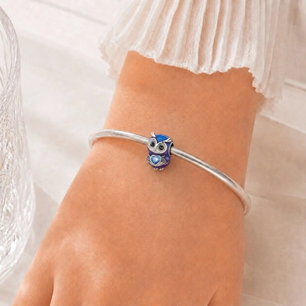Berloque Coruja Azul