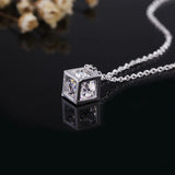 Colar Caixa Cristal